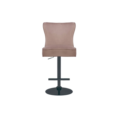 CHAIR RIXOS BAR 7122 BLACK LEGS + TAUPE FABRIC