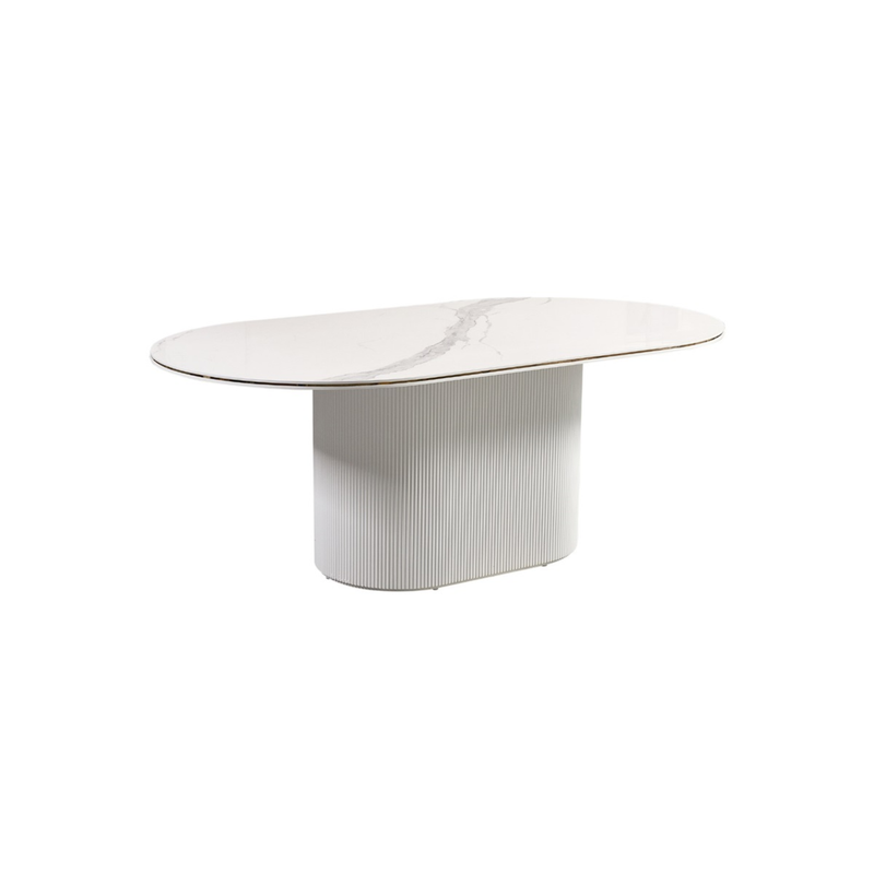 AQUA DT V1 WHITE/GOLD 180X110X76 WHITE CERAMIC