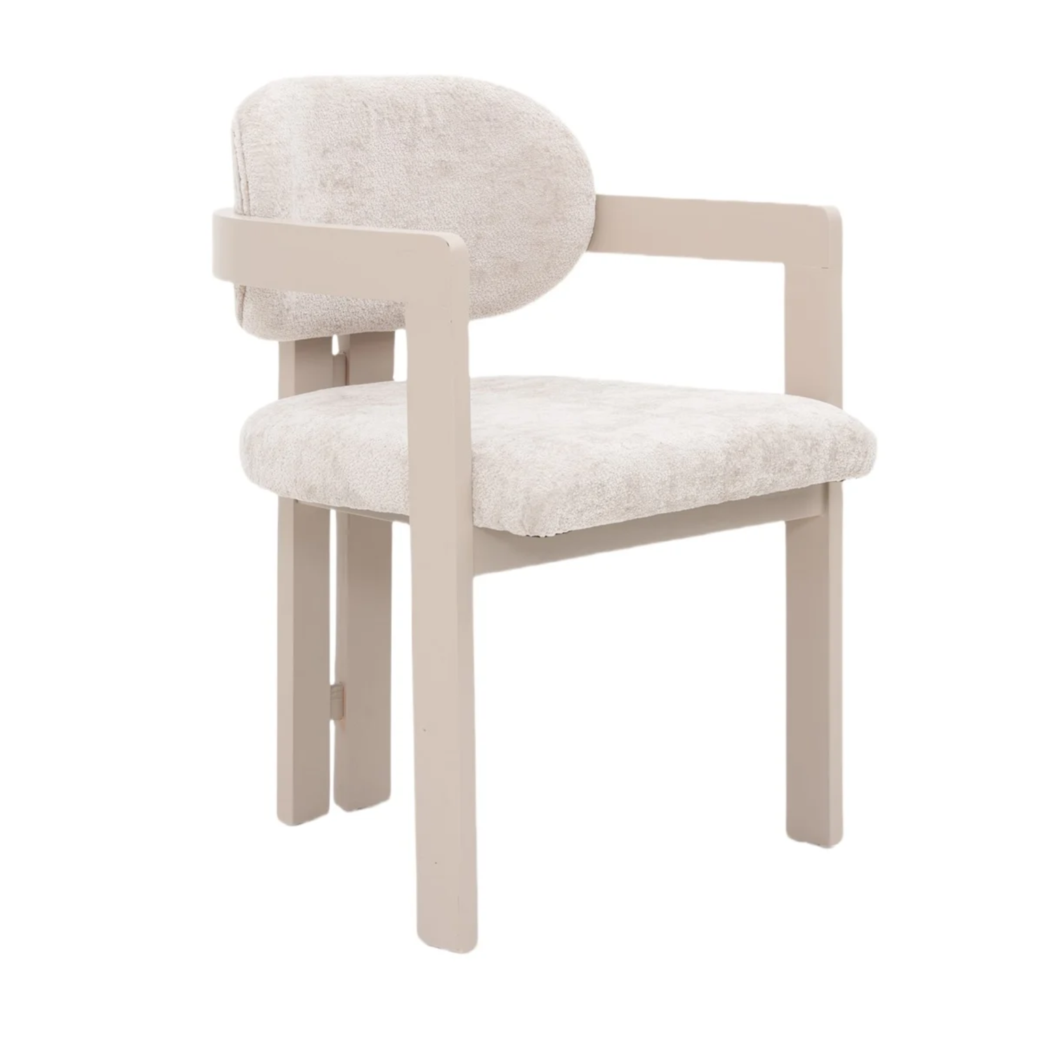 CHAIR DUBAI ZB-5576 CHAMPAGNE LEGS FY2415-6 TAUPE