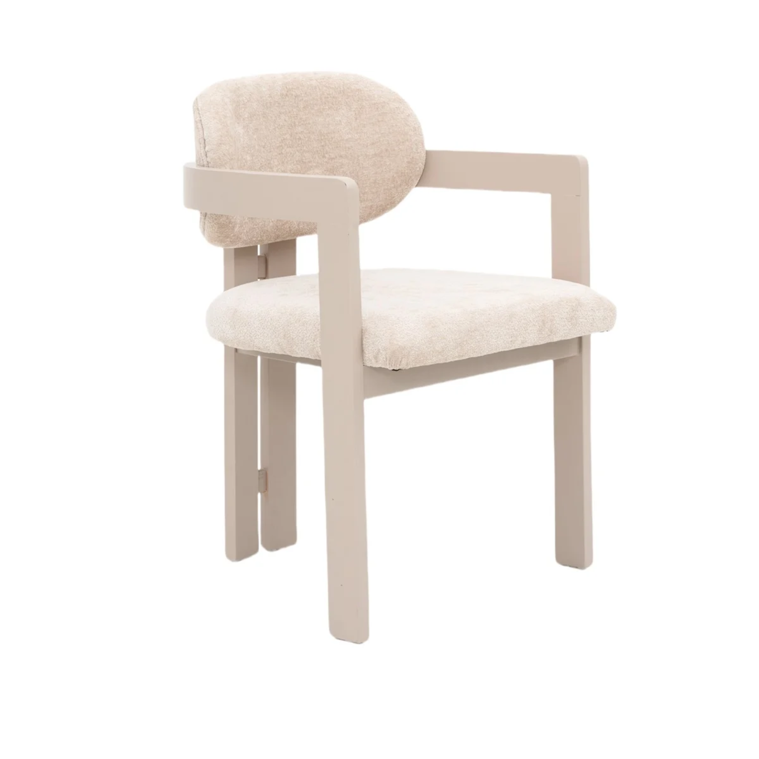 CHAIR DUBAI ZB-5576 CHAMPAGNE LEGS FY2415-7 CREAME