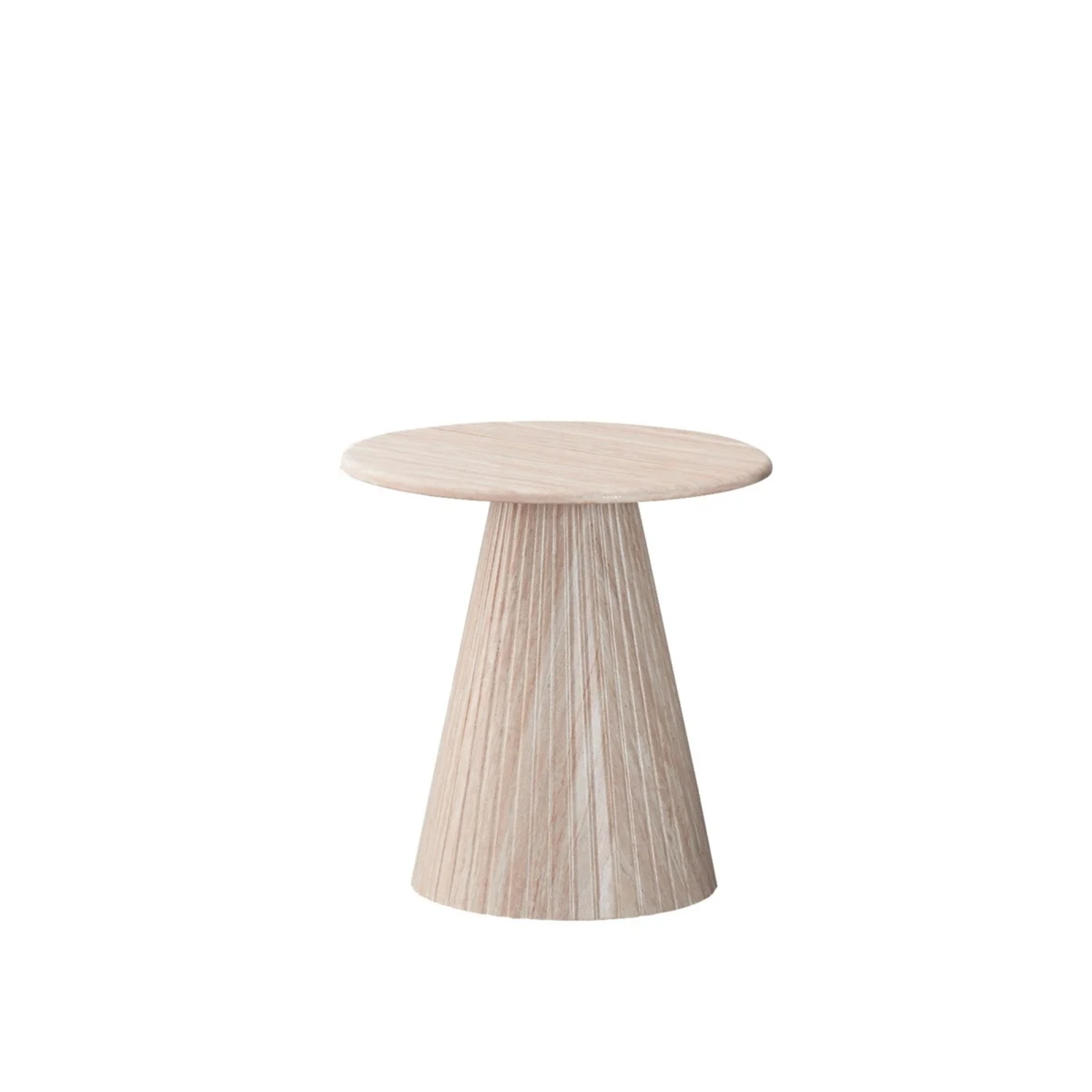 KIMBERLY ET 55 ROND FLINTSTONE FAUX  MARBLE TOP