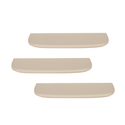 Wandplank Gusta Sand | 60 cm | Set van 3 Wandplank Gusta Sand | 60 cm | Set van 3