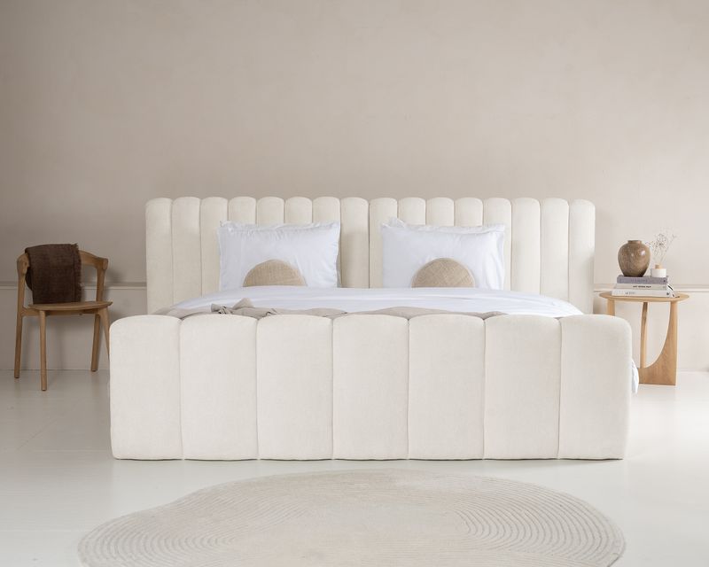 Designbed Adore Chique 160x200 Beige - Zonder Matras