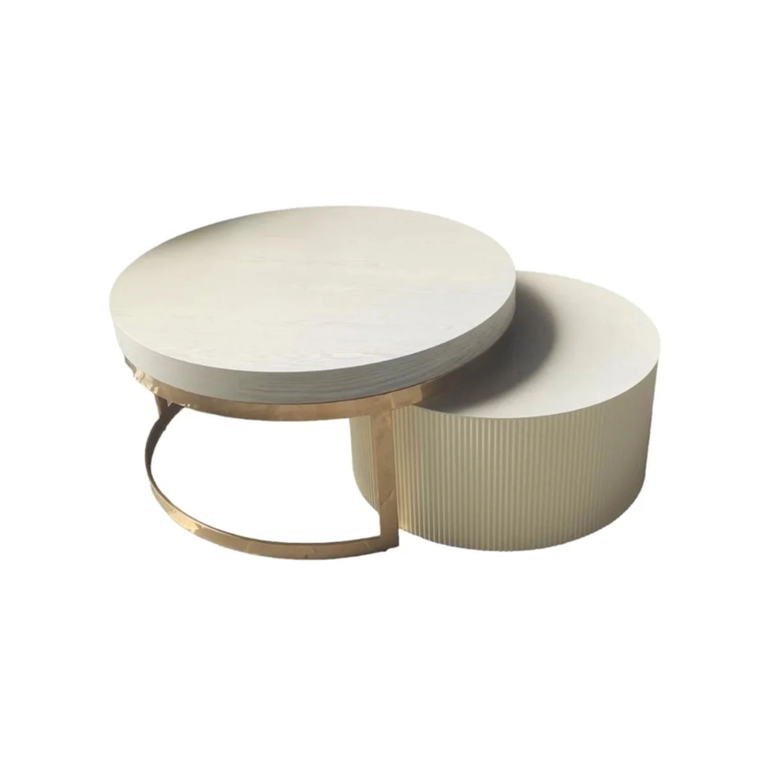 FOX CREAM PLAIN VENEER 90/70 AROUND GOLD