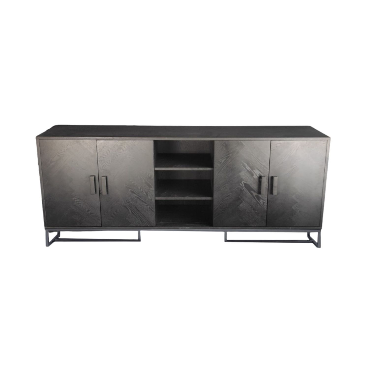 BLACK VISGRAAT BF PLAIN 208X45X83 + BLACK
