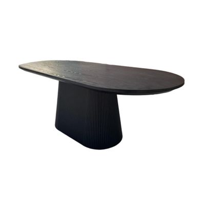 KIMBERLY DT 180X90 + BLACK VENEER PLAIN