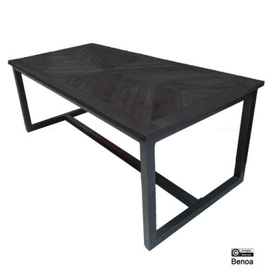 Eettafel Jax Zwart 160