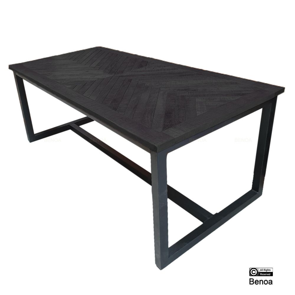 Eettafel Jax Zwart 180