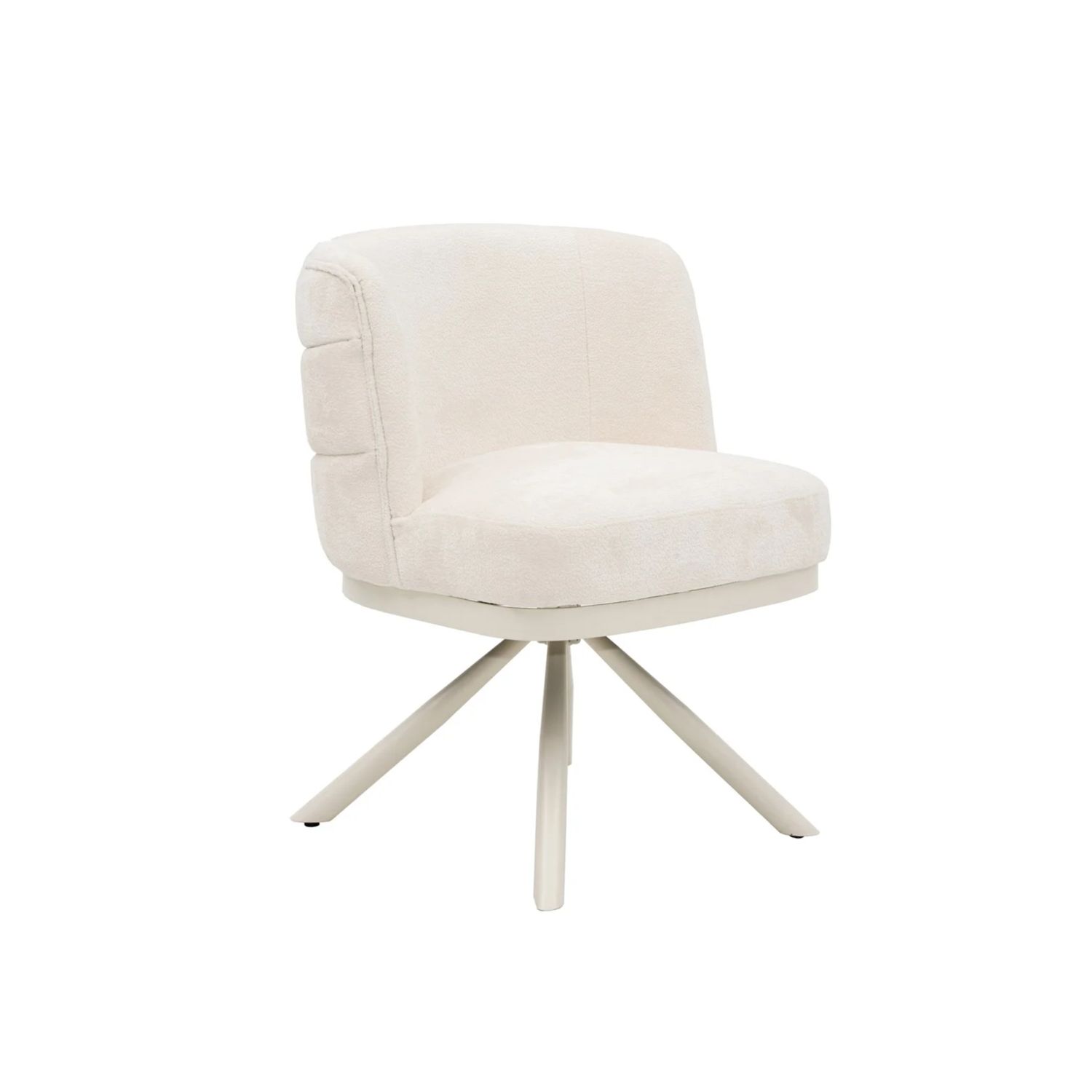 CHAIR CORFU ZB-5692 CREAM LEGS FY2415 NO-5 WHITE