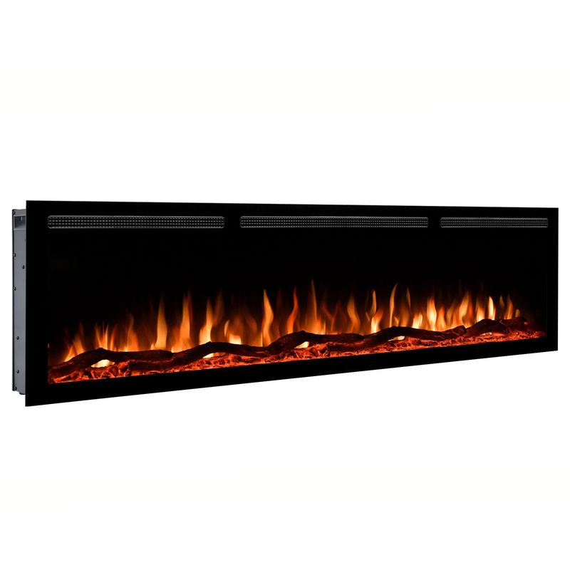 Elektrische sfeerhaard Diamond Inbouwhaard - 152 cm