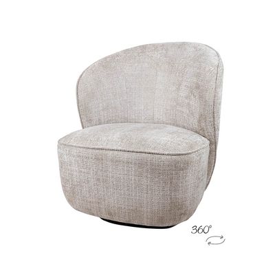 Avi draaifauteuil 360 - Cremona - Taupe 04