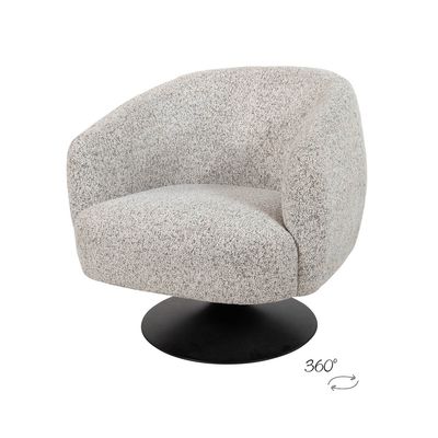 Louis draaifauteuil 360 - Puente - Ecru 06