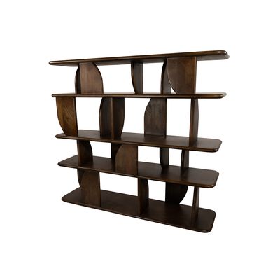 Oregano boekenkast 140, Mango Brown Walnut Oregano boekenkast 140, Mango Brown Walnut