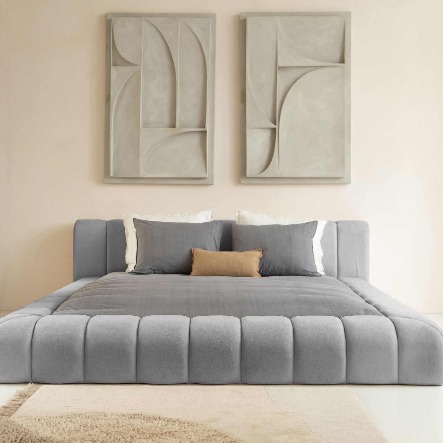 Designbed Adore Classic 160x200 Grijs - Zonder Matras