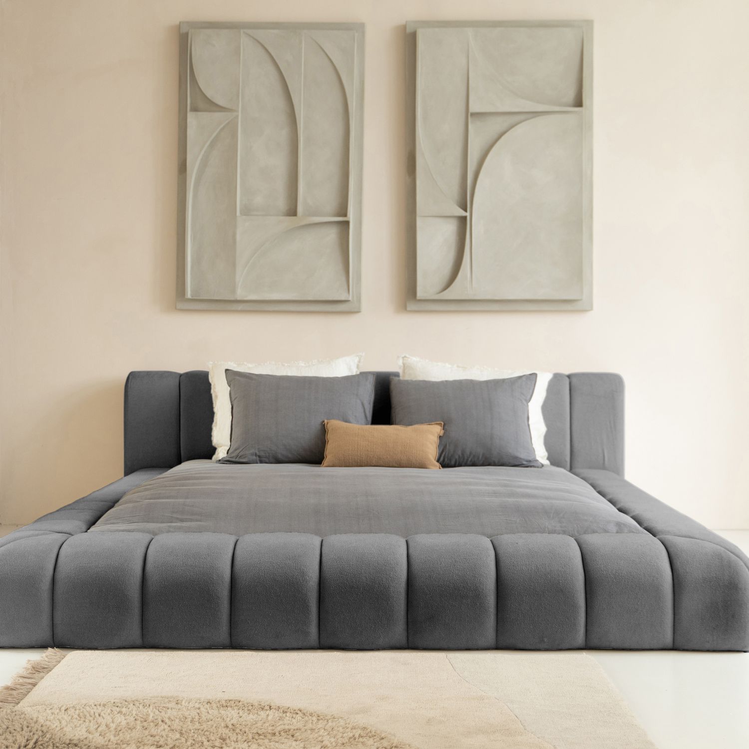 Designbed Adore Classic 160x200 Antraciet - Zonder Matras