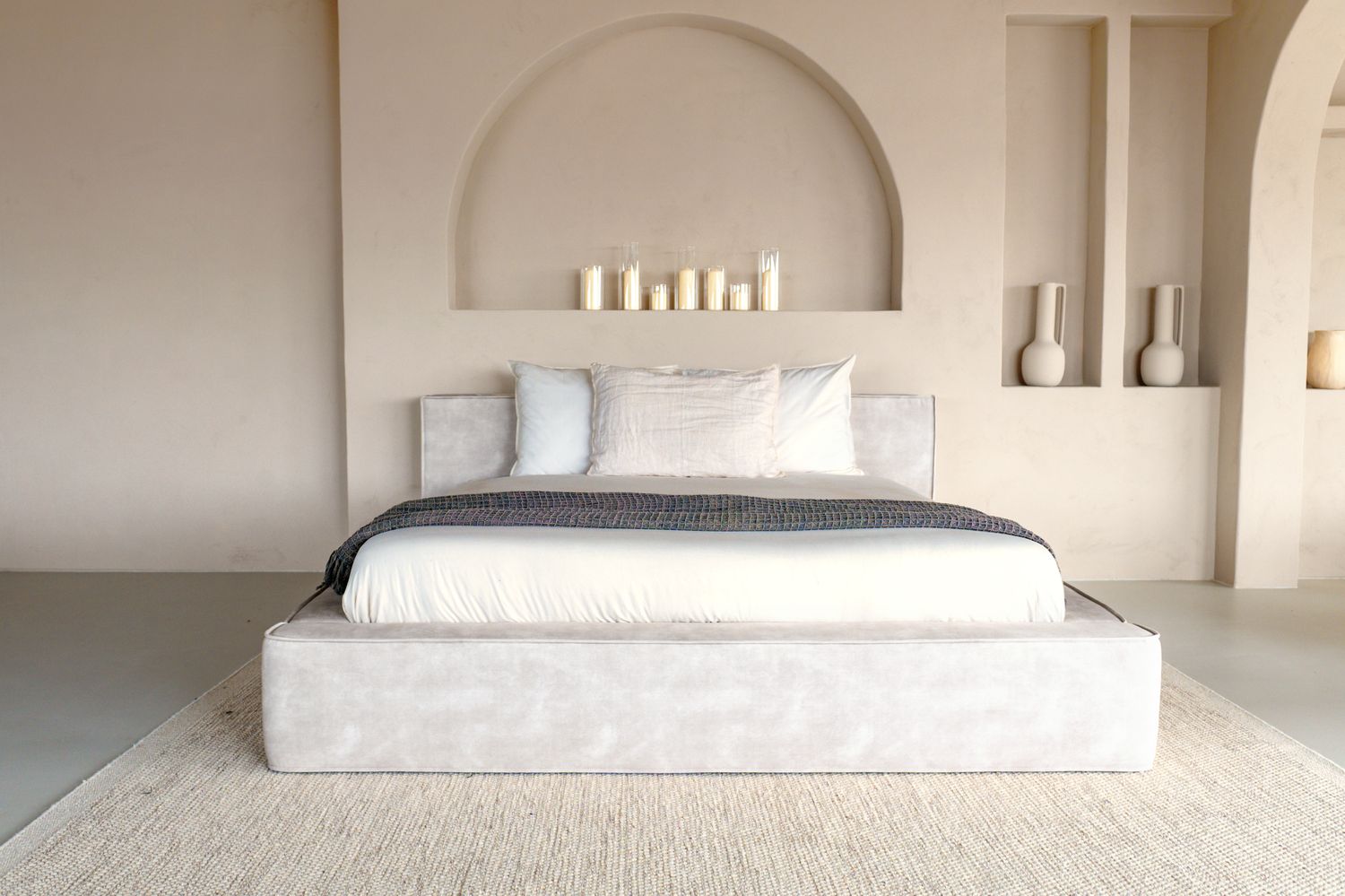 Designbed Adore Element 140x200 Beige - Met Matras