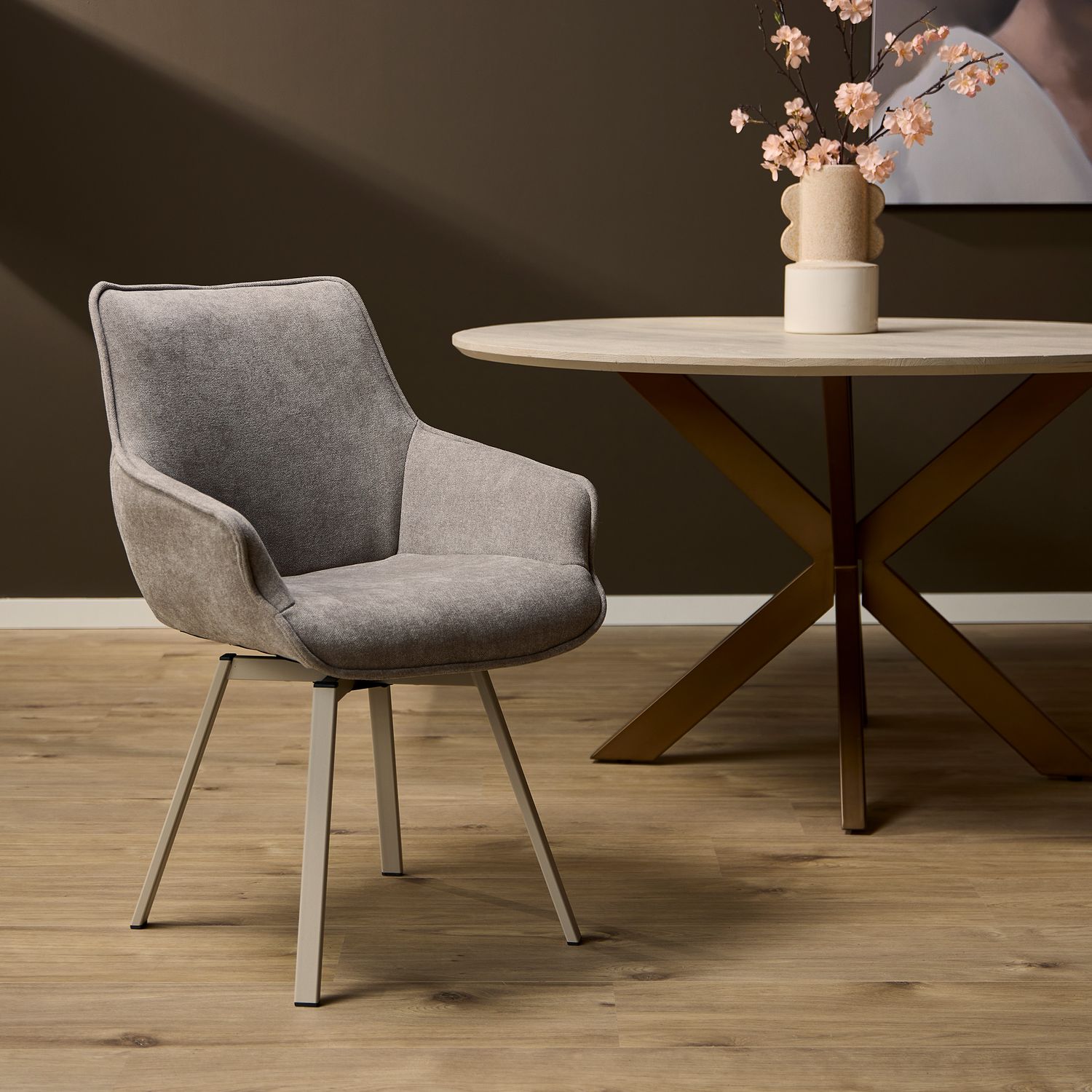 Eetkamerstoel Mees | Taupe