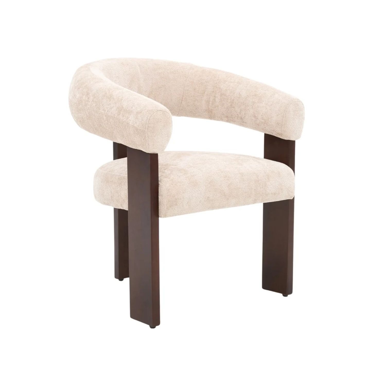 CHAIR SARA ZB-5698 BROWN LEGS FY2415 NO-7 LIGHT BROWN