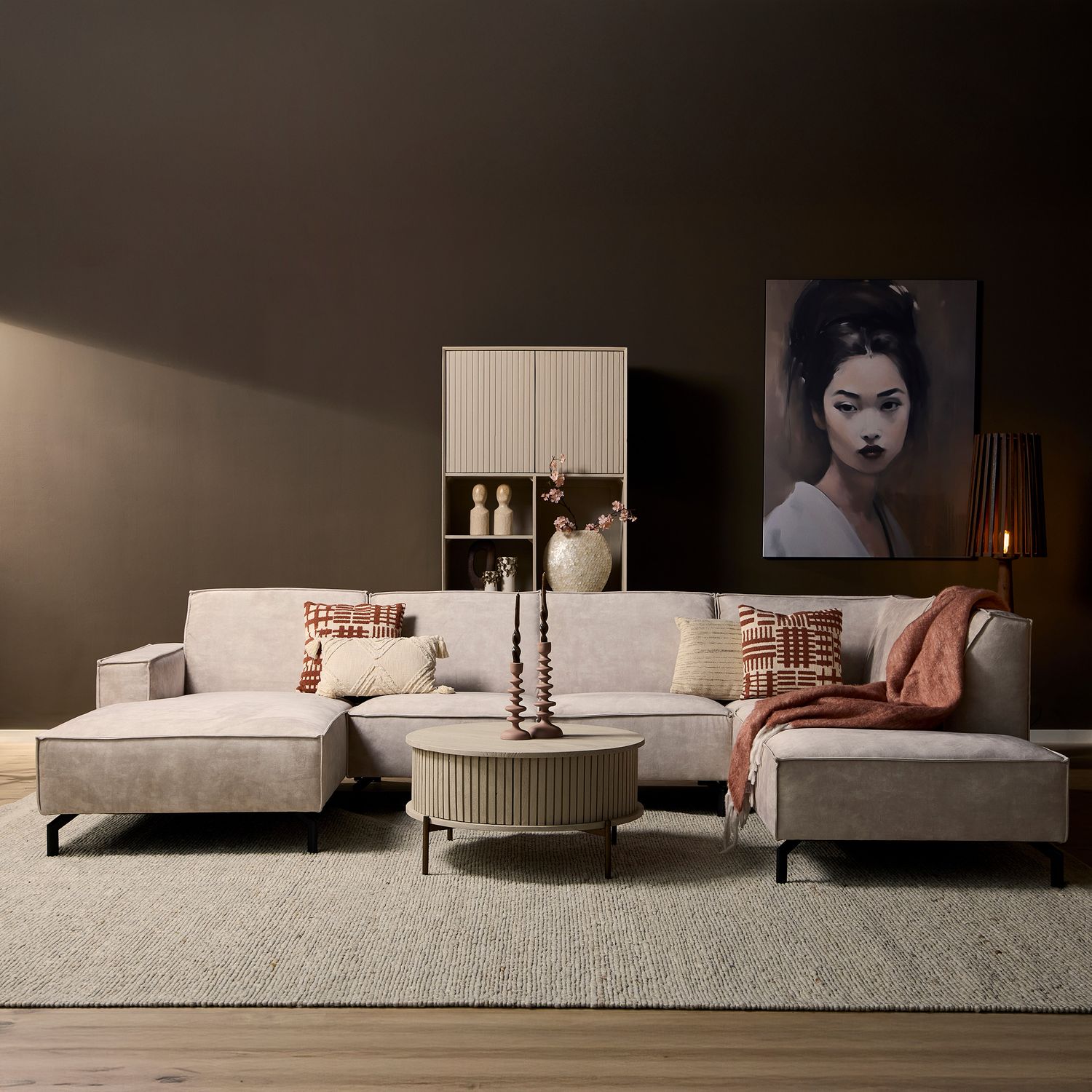 MySofa Floris - Lounge L + 2,5ZA + DivanR - Torre 02 - direct leverbaar