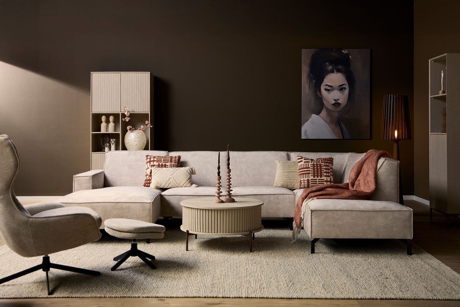 MySofa Floris - Lounge L + 2,5ZA + DivanR - Torre 02 - direct leverbaar
