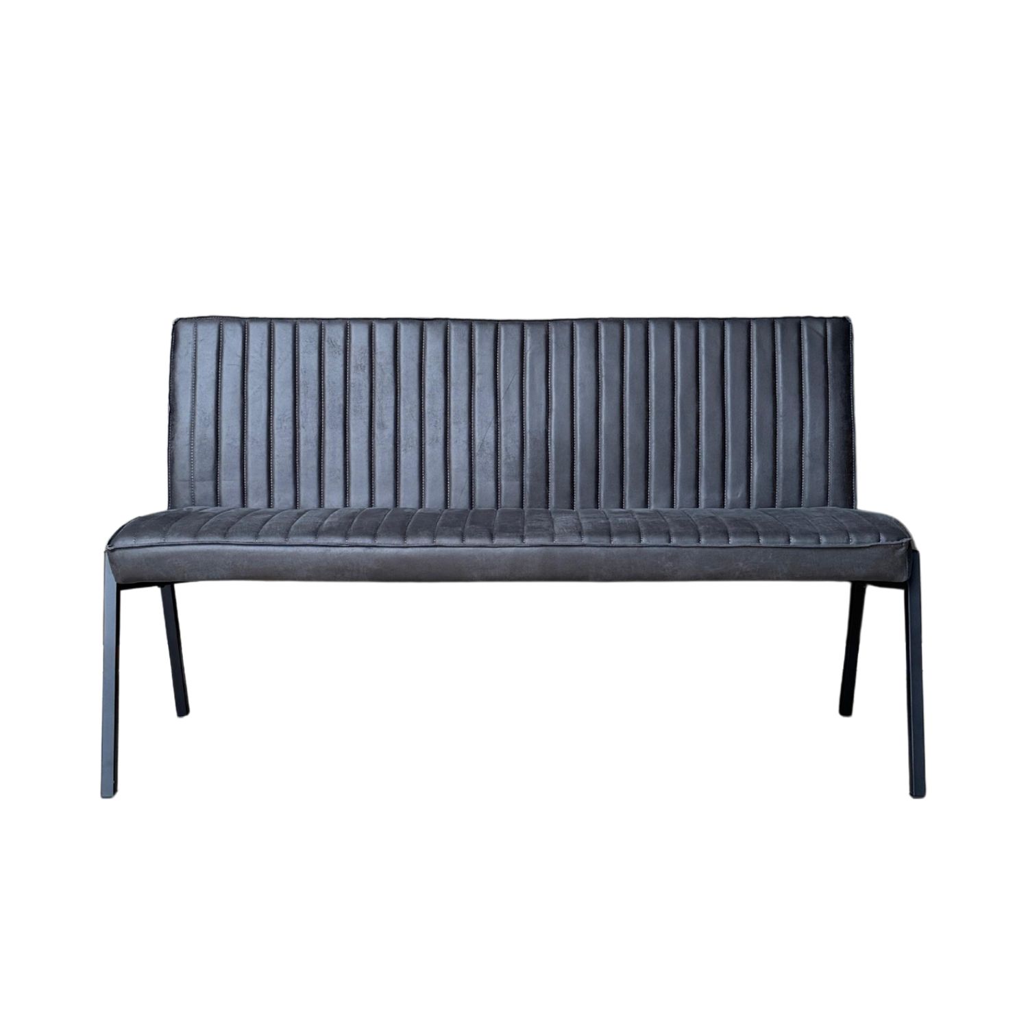 Eetkamerbank Tivoli Bull | 155 cm | Antraciet