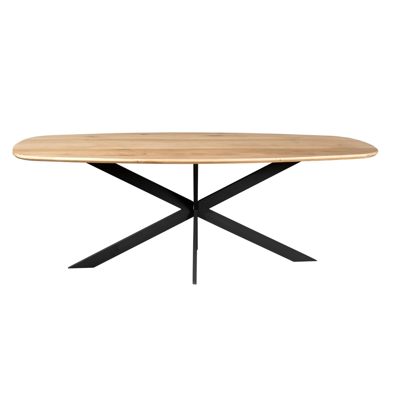 Eiken eettafel Ferris | Deens Ovaal 240 cm | Naturel