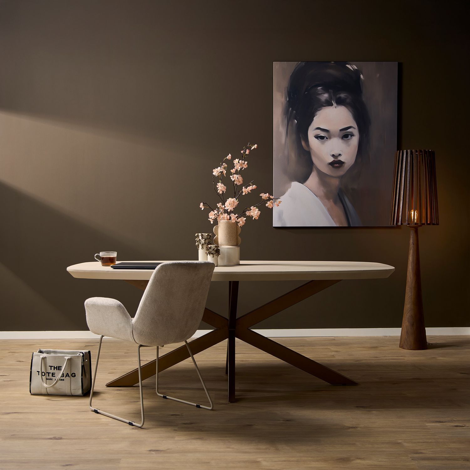Eettafel Madison Sand | 160 cm | Deens Ovaal