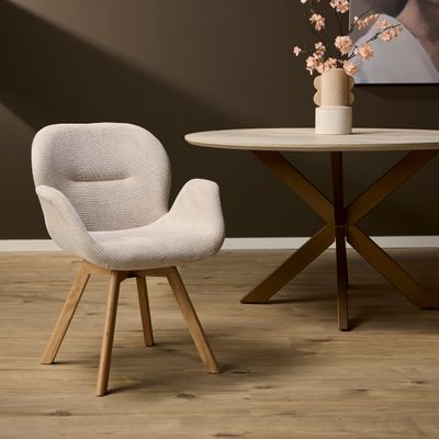 Eetkamerstoel Jesse | Beige