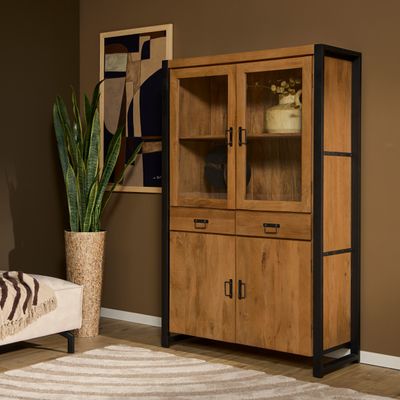 Vitrinekast Boaz 115 cm