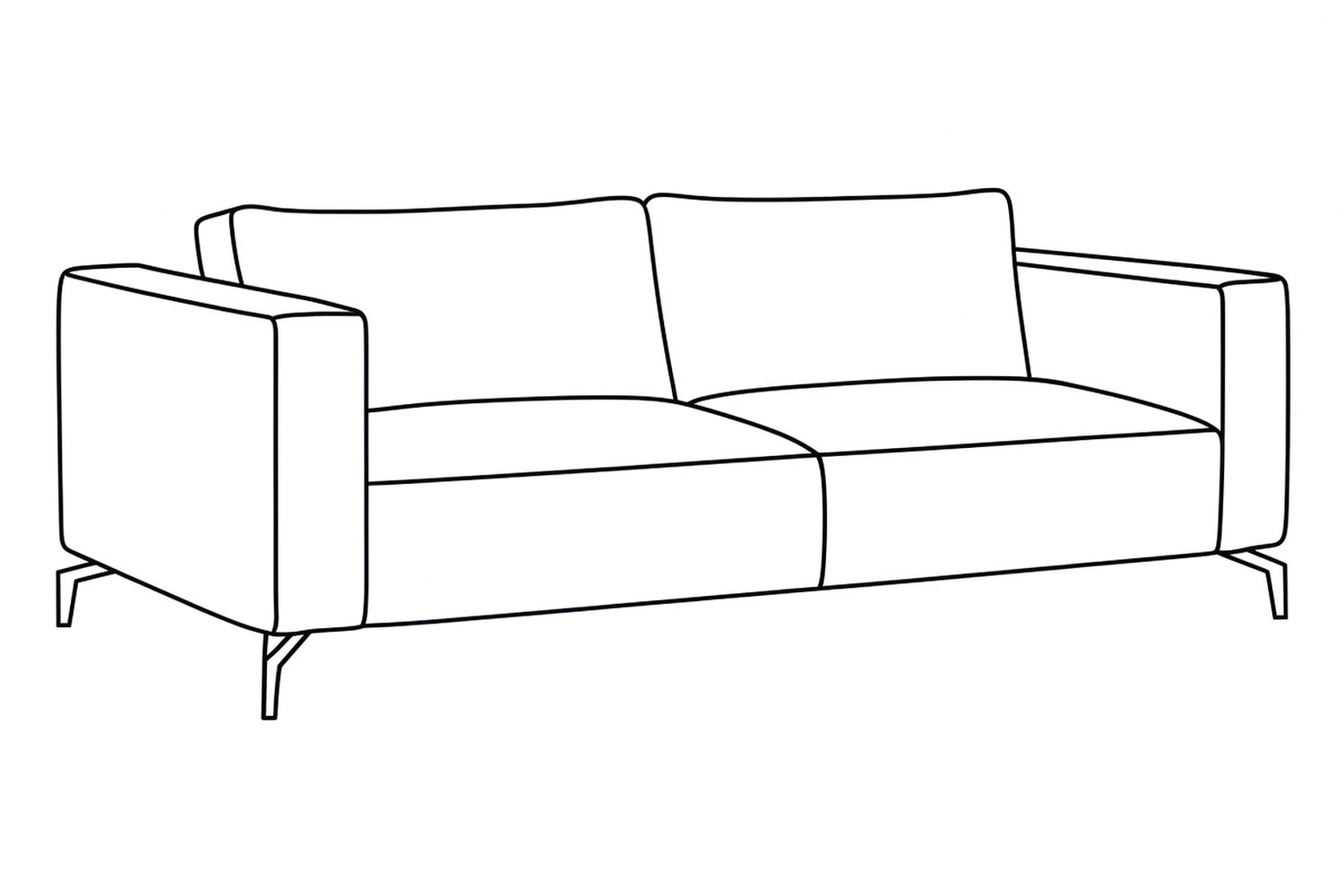 Bank Robin 3,5-zits stof C-Adore 132