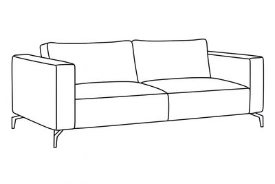 Bank Robin 3,5-zits stof C-Adore 158