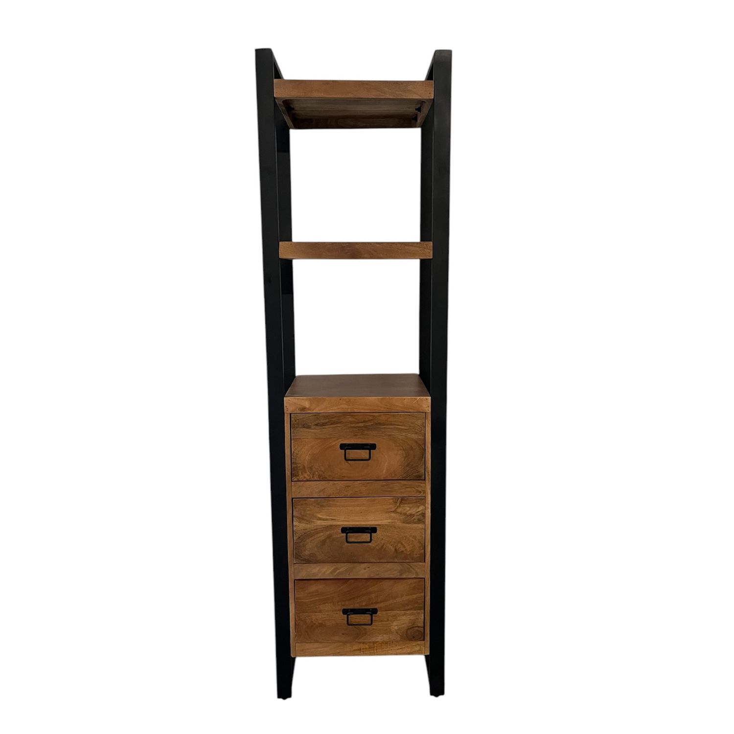 Boekenkast Boaz met 3 lades | 55 cm | FINISH WARM | 30%