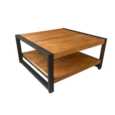 Salontafel Boaz | 80x80 cm | FINISH WARM | 30%