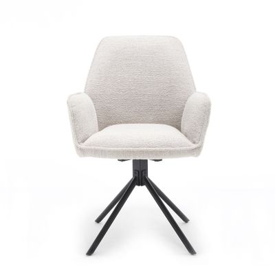 Eetkamerstoel Noah Boucle Beige