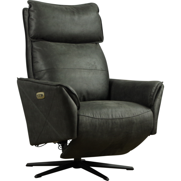 Relaxfauteuil Toon stof: Bull-67 elektrisch incl. accu (2 motorig).