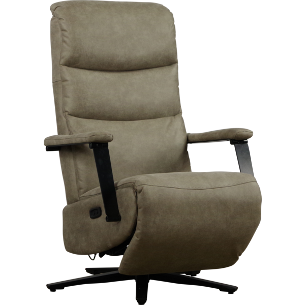 Relaxfauteuil Tijn stof: Bull-84 elektrisch incl. accu (2 motorig).