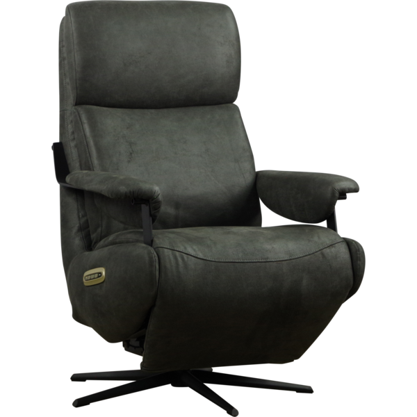 Relaxfauteuil Theo stof: Bull-67 elektrisch incl. accu (3 motorig).