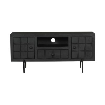 Tv meubel Brandy Black | 120 cm Tv meubel Brandy Black | 120 cm