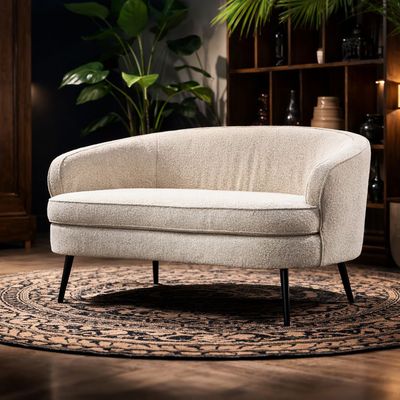 2-Zits Bank Anna - Bouclé Naturel