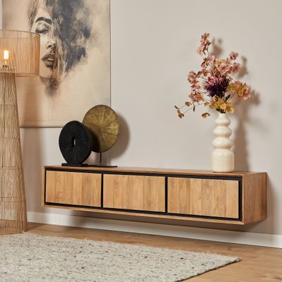 Zwevend tv meubel RichWood | 160 cm Zwevend tv meubel RichWood | 160 cm