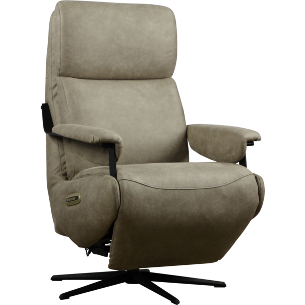 Relaxfauteuil Theo stof: Bull-84 elektrisch incl. accu (3 motorig).
