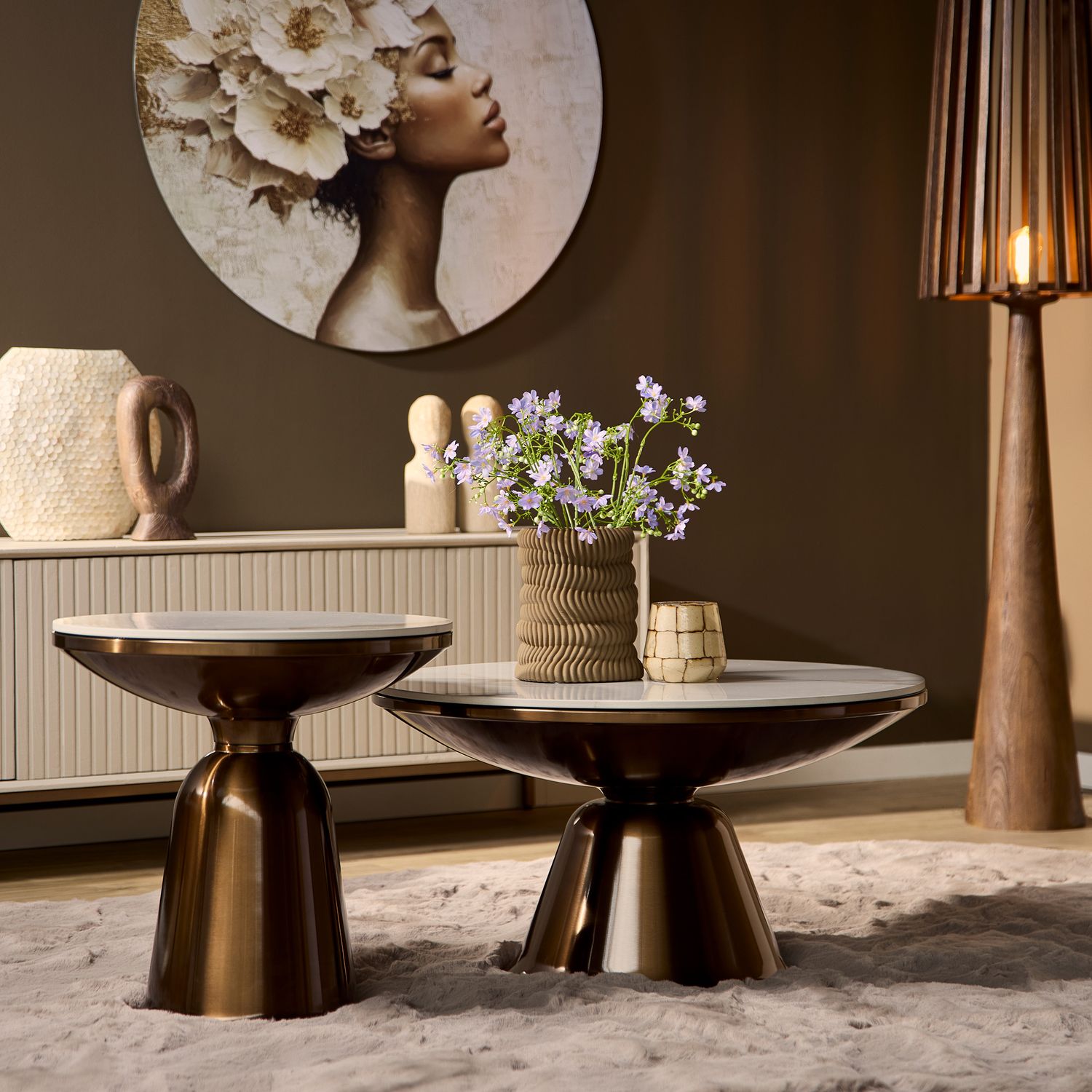 Salontafel Alix | Set van 2
