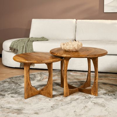 Bijzettafel Milou | Naturel | 60 cm Bijzettafel Milou | Naturel | 60 cm