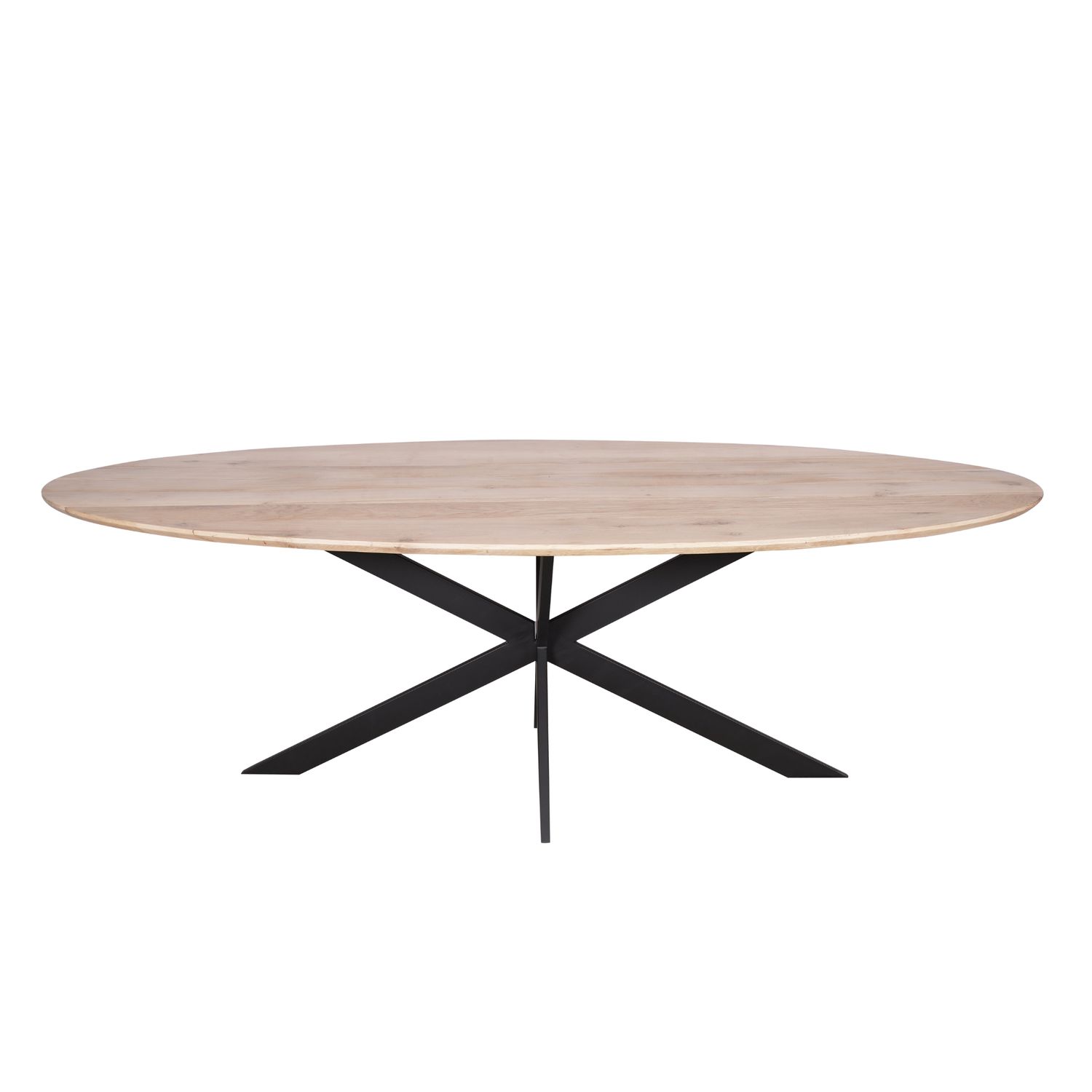 Eiken eettafel Ferris | Ovaal 210 cm | Naturel