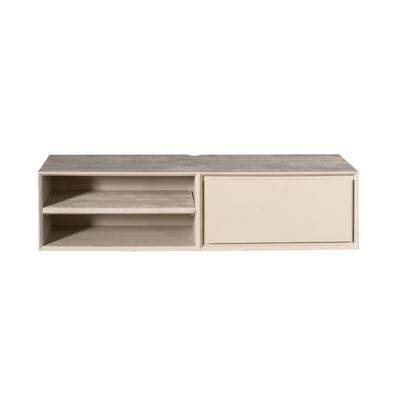 Zwevend tv meubel Ambiance Sand | 120 cm Zwevend tv meubel Ambiance Sand | 120 cm