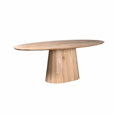 Eettafel Riga | 240 cm | Naturel Eiken