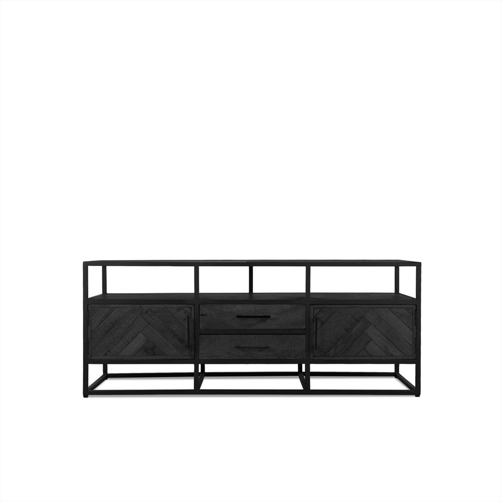 Tv-Meubel Jax Zwart 150