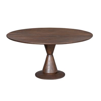 Eettafel Lima Brown | 150 cm | Rond Eettafel Lima Brown | 150 cm | Rond