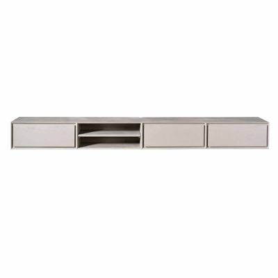 Zwevend tv meubel Ambiance Taupe | 240 cm Zwevend tv meubel Ambiance Taupe | 240 cm