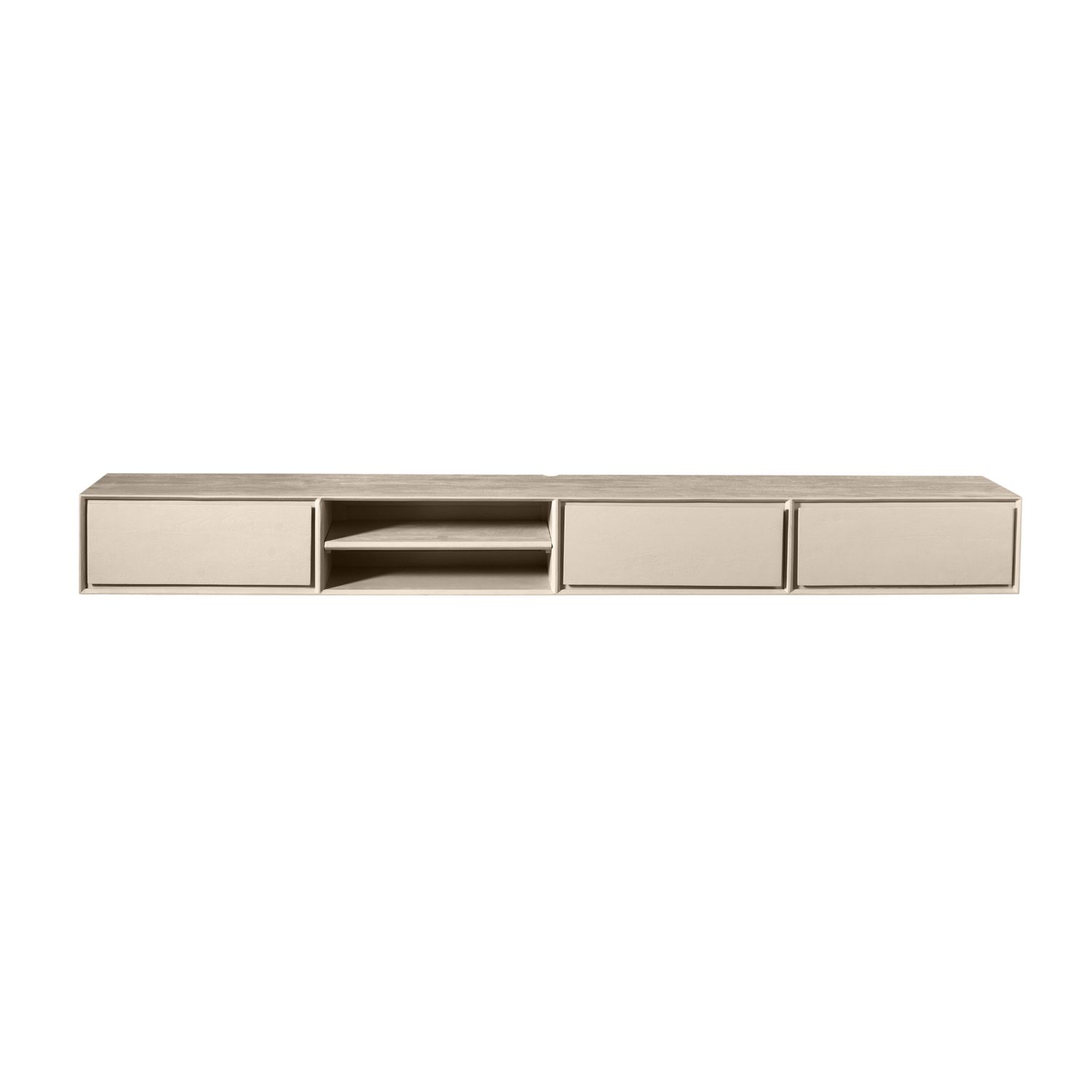 Zwevend tv meubel Ambiance Sand | 240 cm